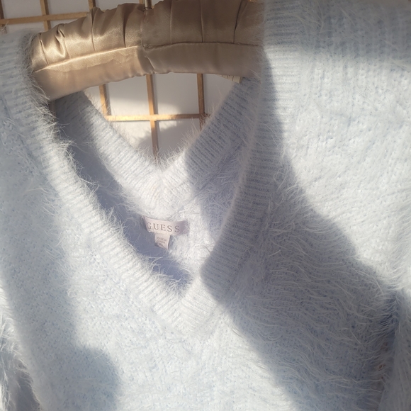 POWDER Blue GUESS Dress - Picture 2 of 12